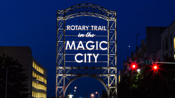 Rotary Trail sign